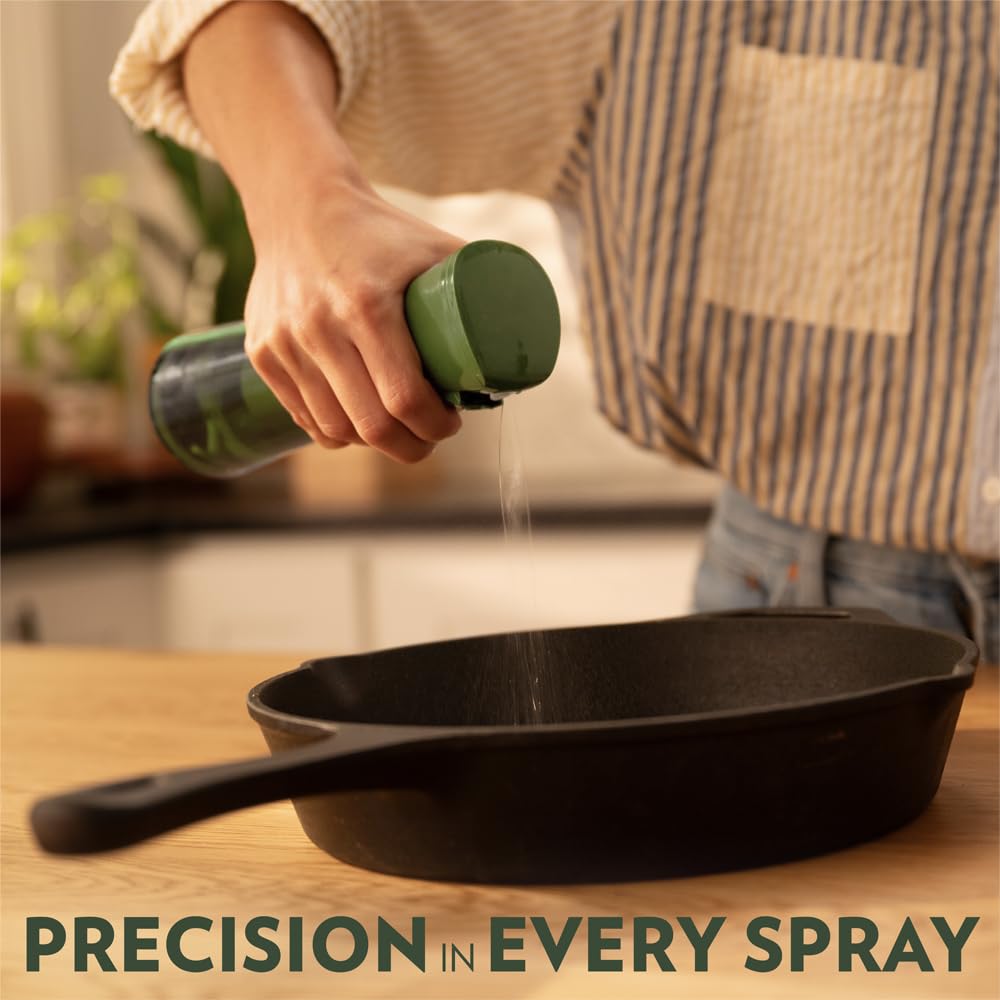 Versatile oil dispenser by FLAIROSOL for olive oil, sauces, and dressings.