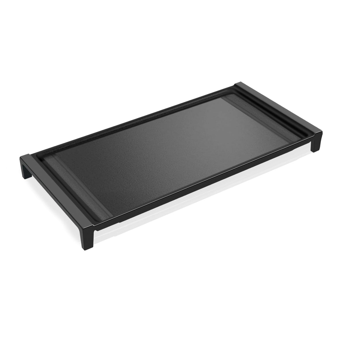 FlameDuty WB31X24738 cast iron griddle front view showing even heat