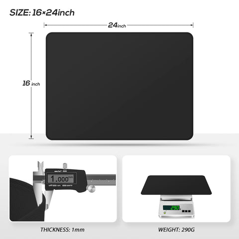 FLASLD roll-up mat shown ready for compact storage after cooking.