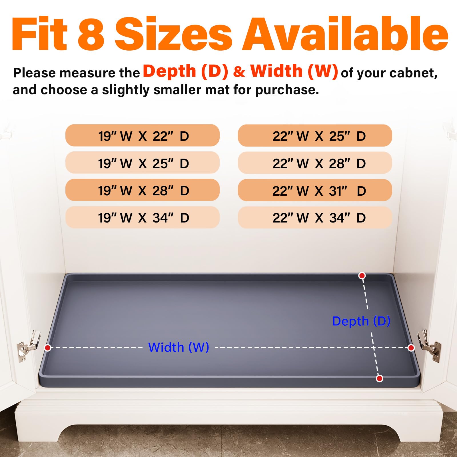 FLATO easy-clean silicone mat wipes down quickly after spills.