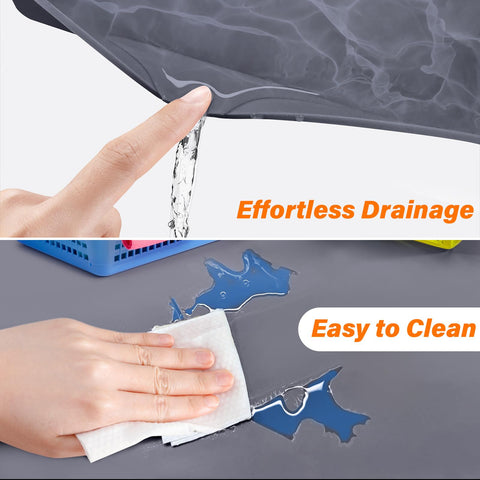 FLATO flexible multipurpose mat adapts to cabinet sizes for versatile use.