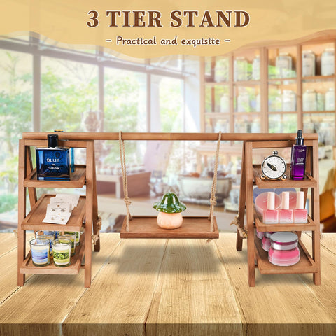 Flenpptly wooden dessert stand is ideal for birthdays, baby showers, and gatherings.