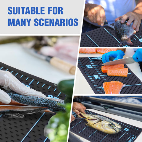 FLISSA easy-clean fish fillet mat suitable for everyday prep