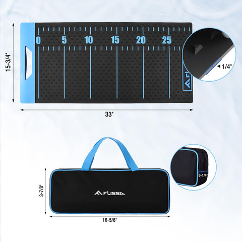 FLISSA fish fillet mat stored in its convenient storage bag