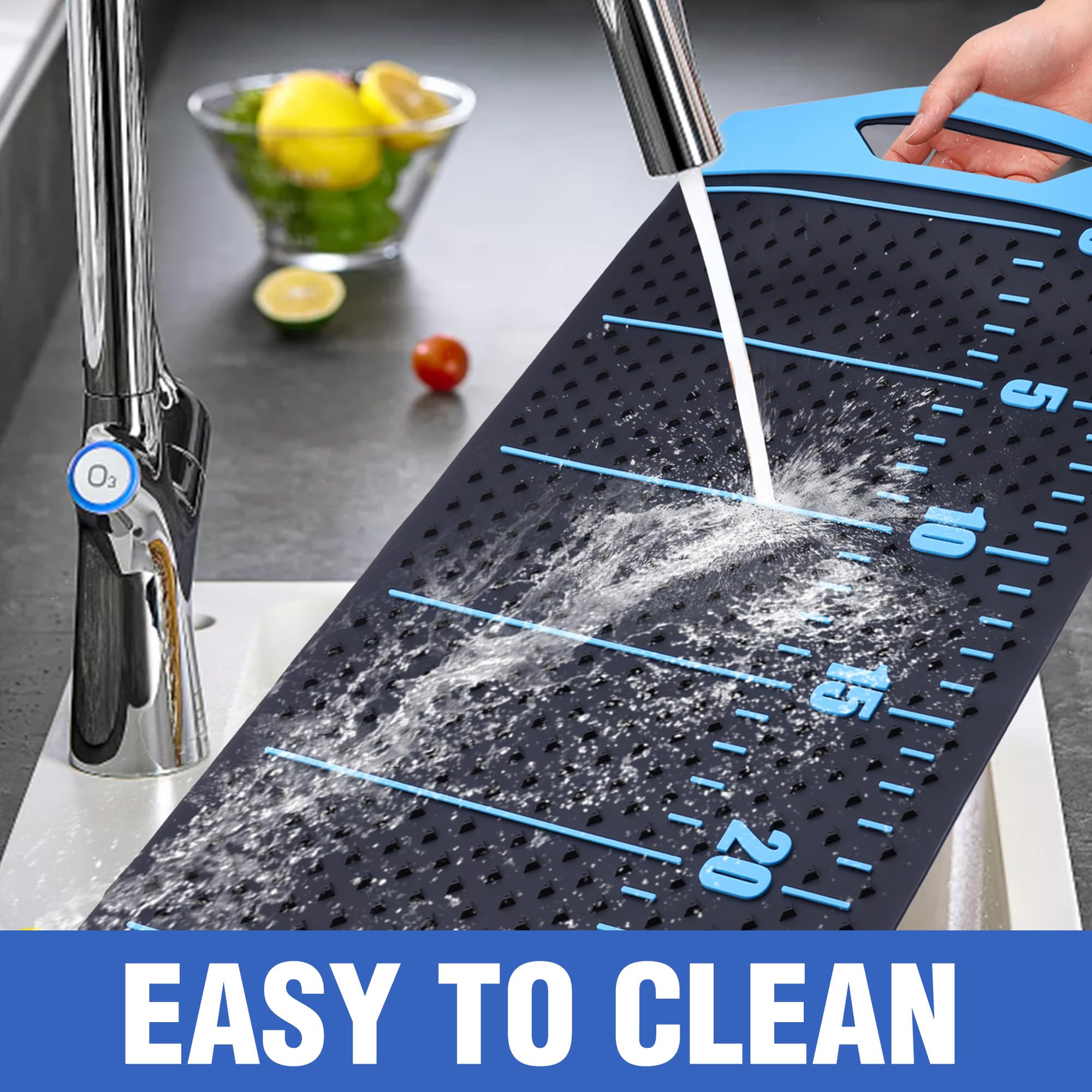 FLISSA versatile mat for kitchen, boat, and camping use