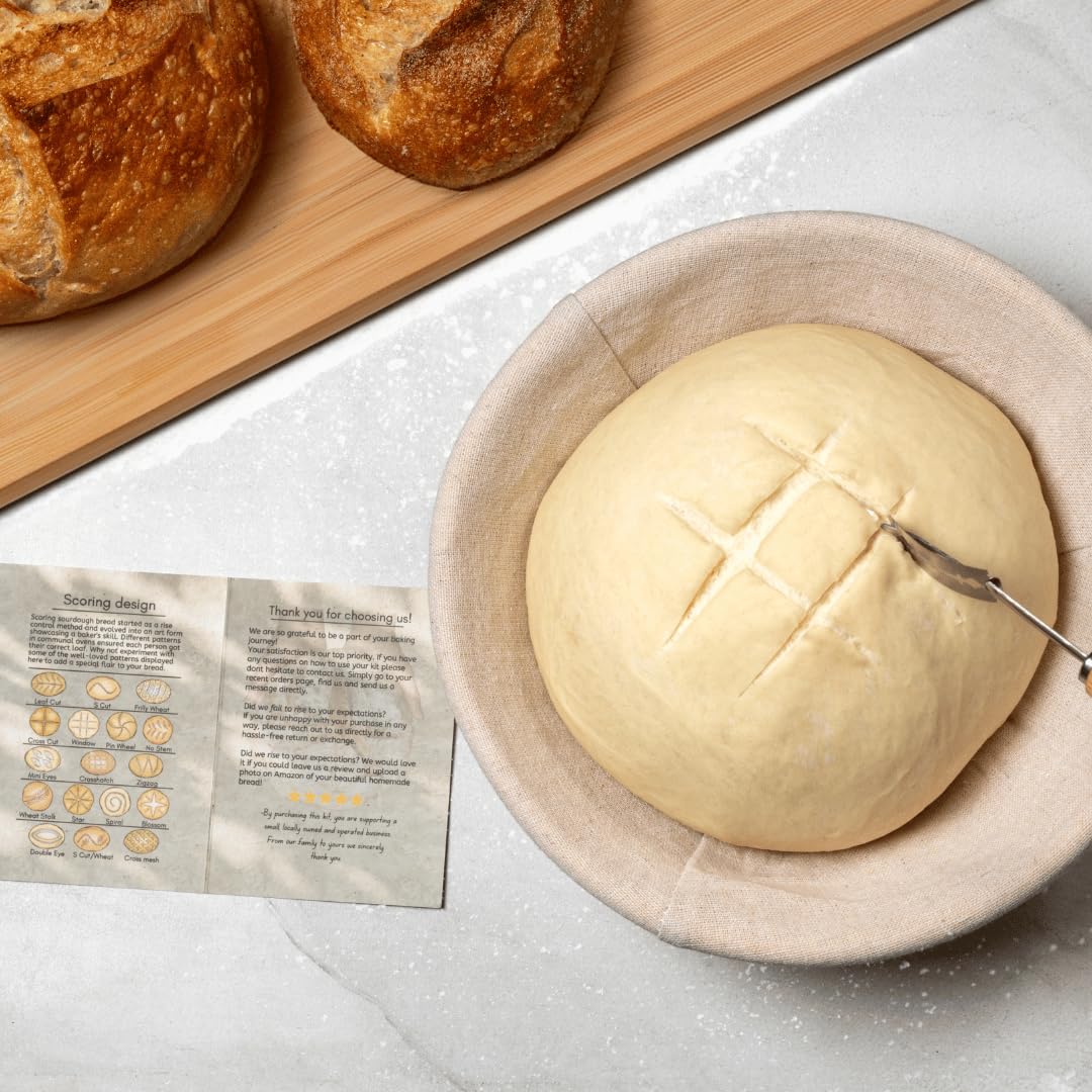 Flour & Stone kit in use supporting home sourdough baking.