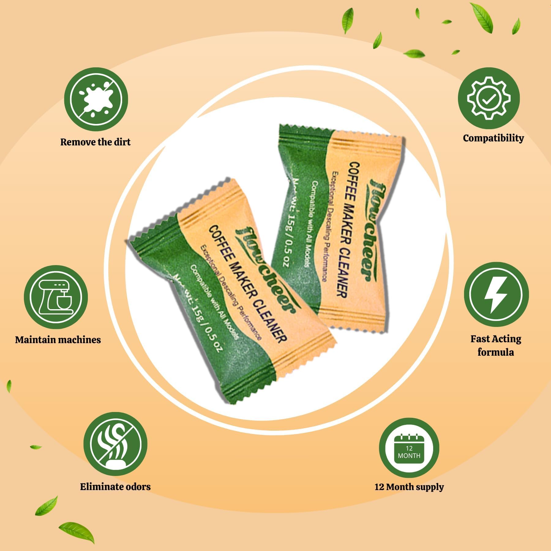 Flowcheer easy maintenance routine to protect your coffee system.