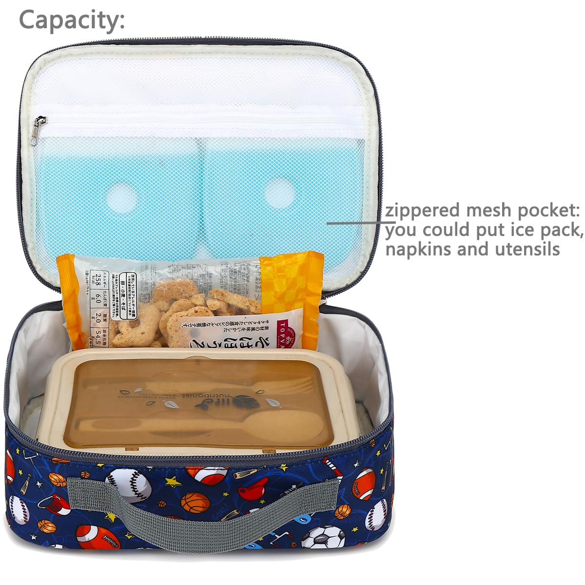 FlowFly 600D polyester material offers durability for daily use