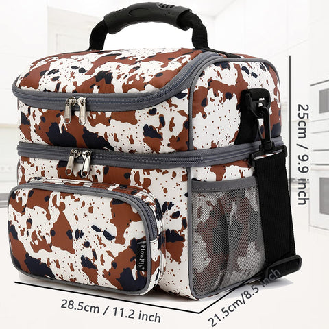 FlowFly bottom compartment storing meals and containers for a full day