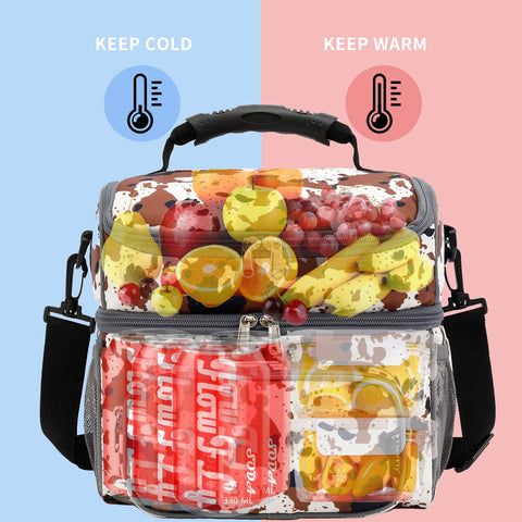 FlowFly double layer cooler top compartment for snacks and drinks
