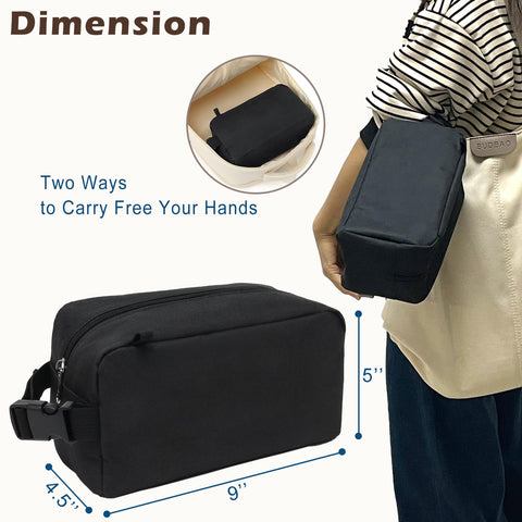 FlowFly durable 600D polyester with PEVA lining supports daily use and easy cleaning.