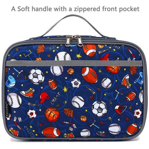 FlowFly front pocket detail highlighting easy-access storage for utensils and napkins