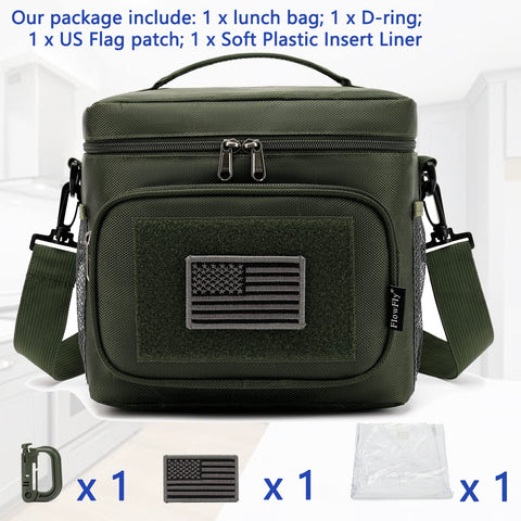 Insulated FlowFly lunch box keeps meals cold or warm for hours.