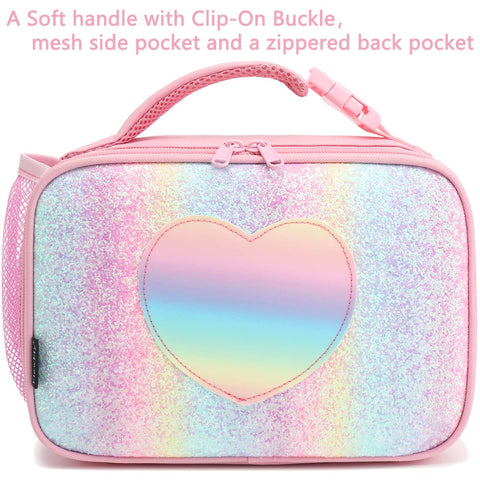 FlowFly insulated mini cooler side pocket view highlights portable use