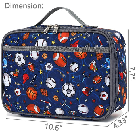 FlowFly insulated PEVA liner preserves temperature for school lunches