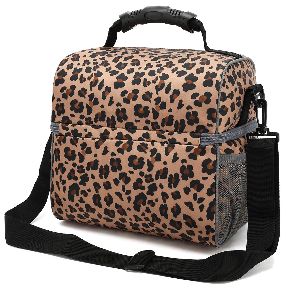 FlowFly Leopard cooler in action at office, travel, or picnic settings