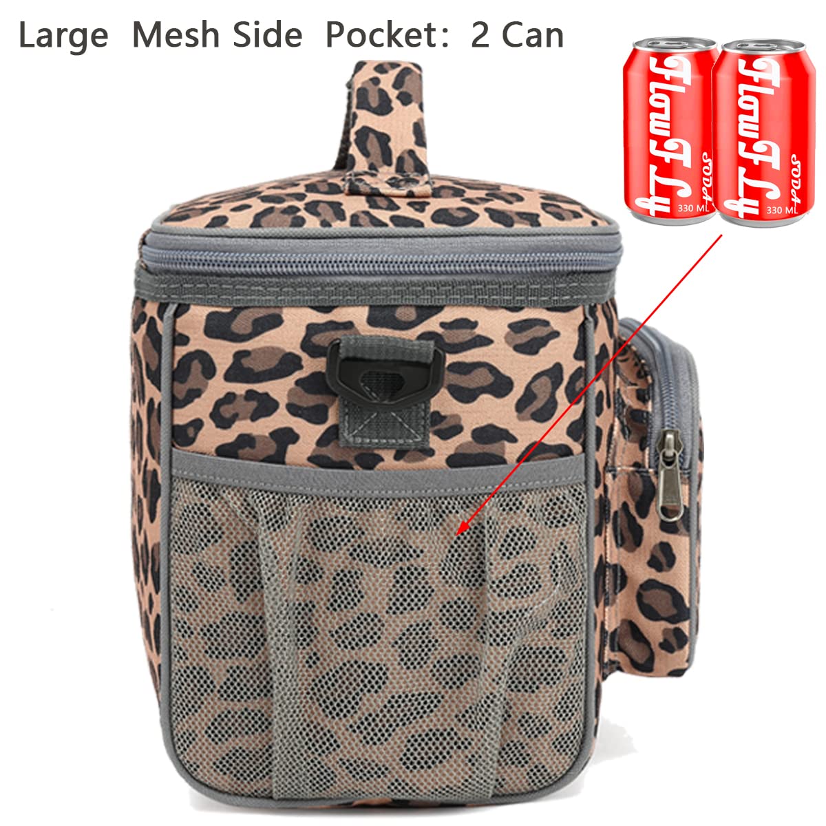 FlowFly Leopard lunch bag offers versatile use ideas for work and travel.