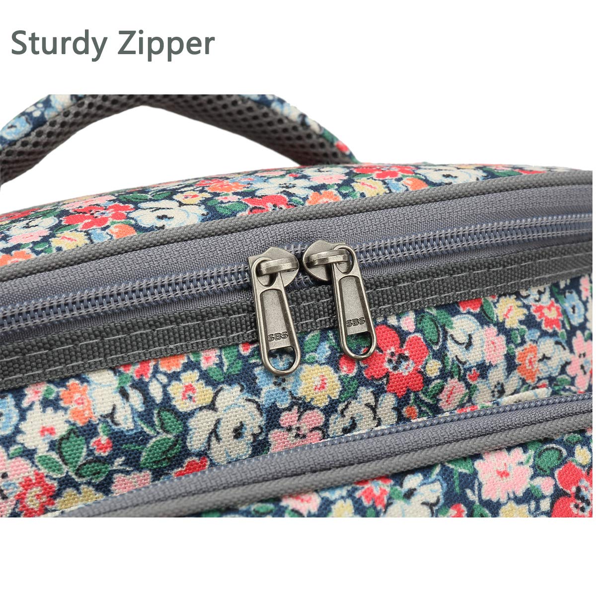 FlowFly insulated lunch bag easy-clean interior simplifies quick maintenance.