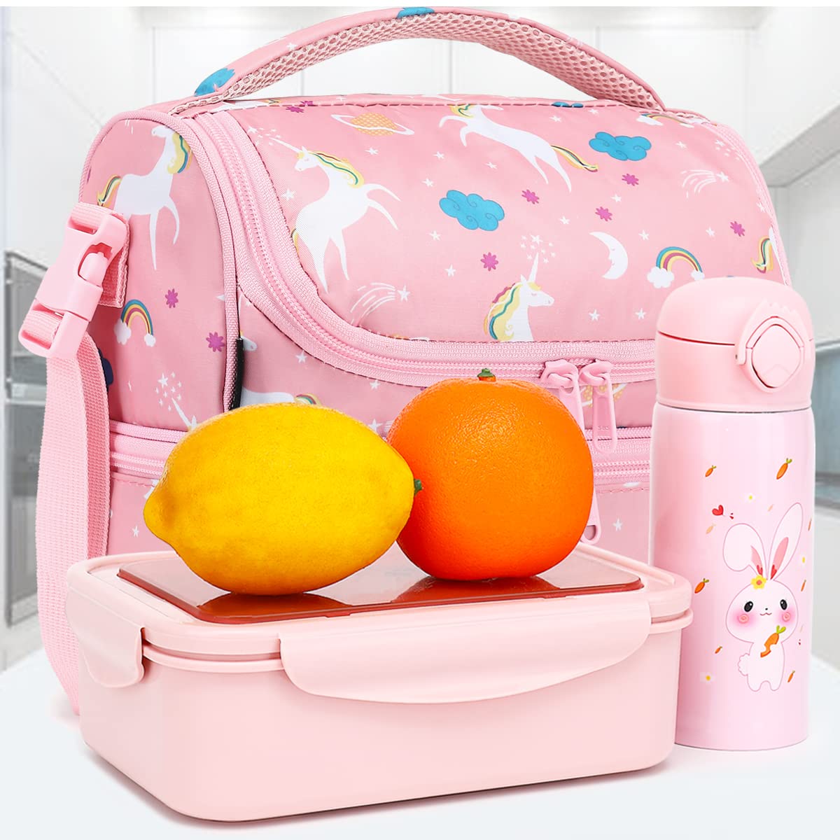 FlowFly Lunch Bag with easy-clean SBS zippers for quick maintenance