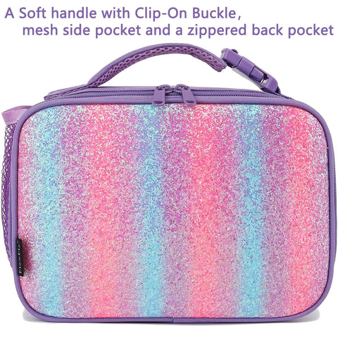 FlowFly lunch bag front pocket for snacks or notes