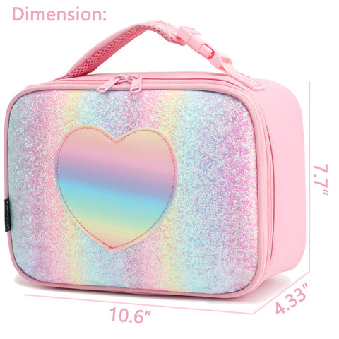 FlowFly lunch bag with ice pack and lining keeps foods fresh