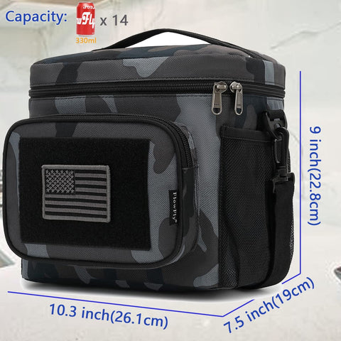 FlowFly lunch bag leakproof liner for easy cleanup after meals.