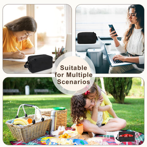 FlowFly multipurpose insulated bag suitable for office, picnics, camping, or medicine storage.