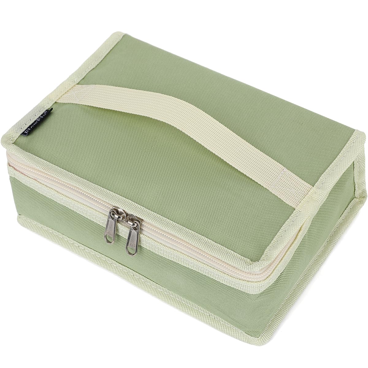 FlowFly small insulated lunch box with soft handle keeps meals fresh on the go