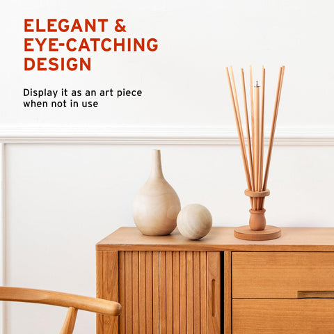 FloWorks Design compact storage with center eyelet for hanging