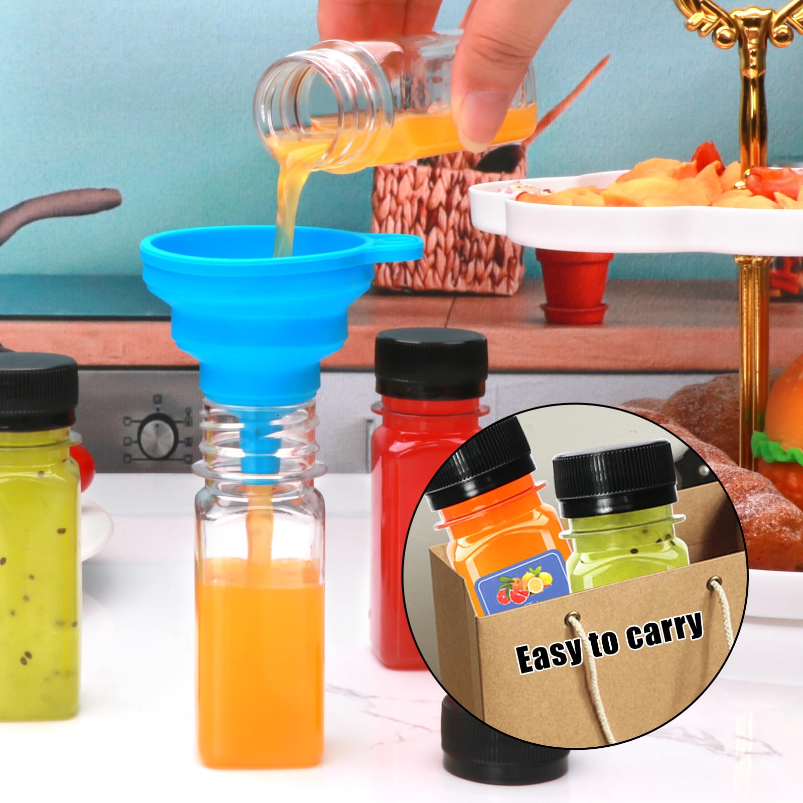 Flrolove bottles with accessories ready for labeling and gifting.