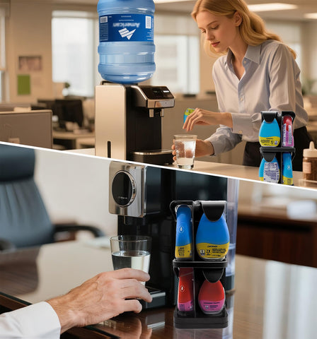 Compact footprint fits tight corners in kitchens, offices, RVs, or dorms.