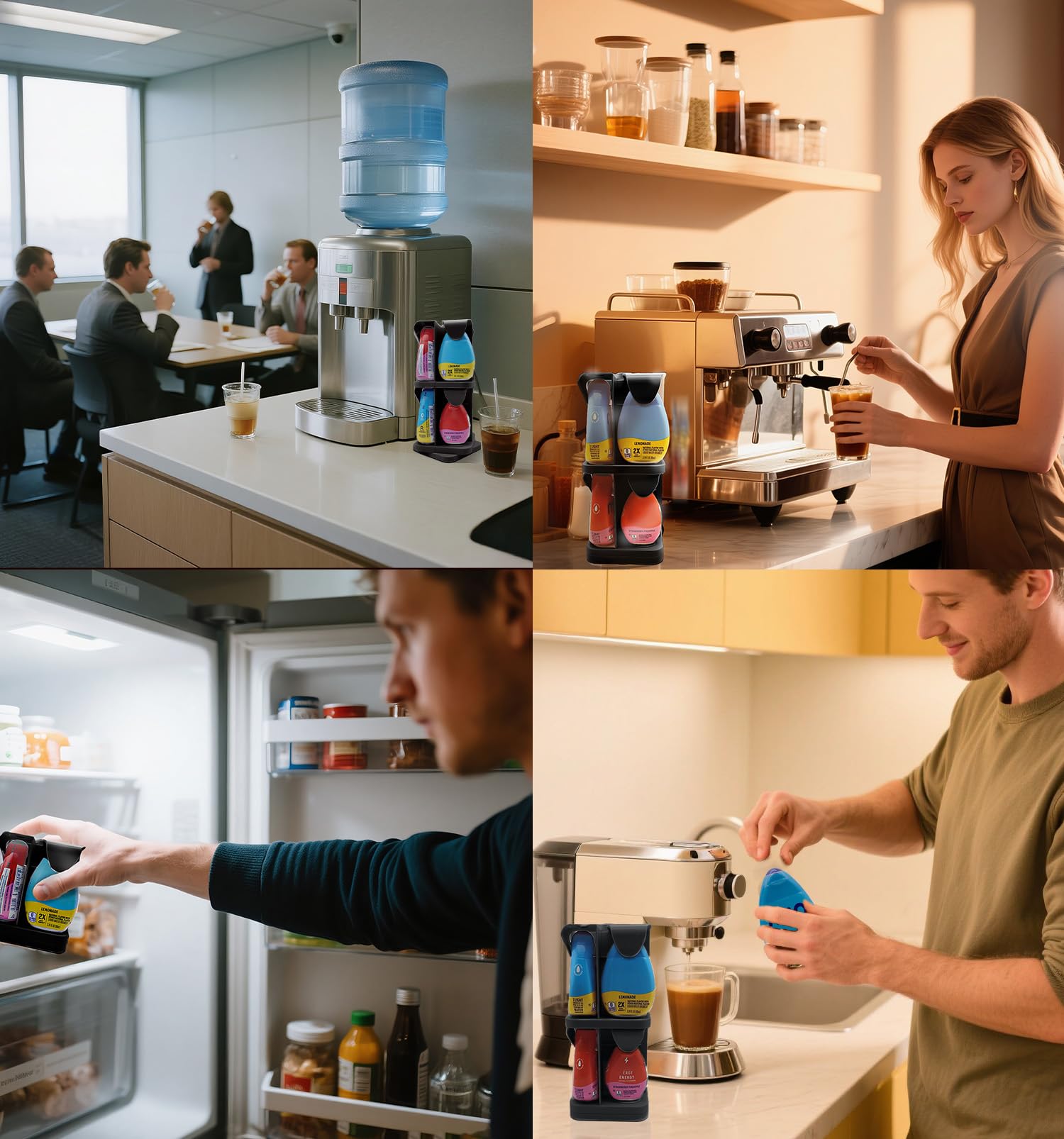 Ideal for organizing flavor enhancers by quick access during meal prep.