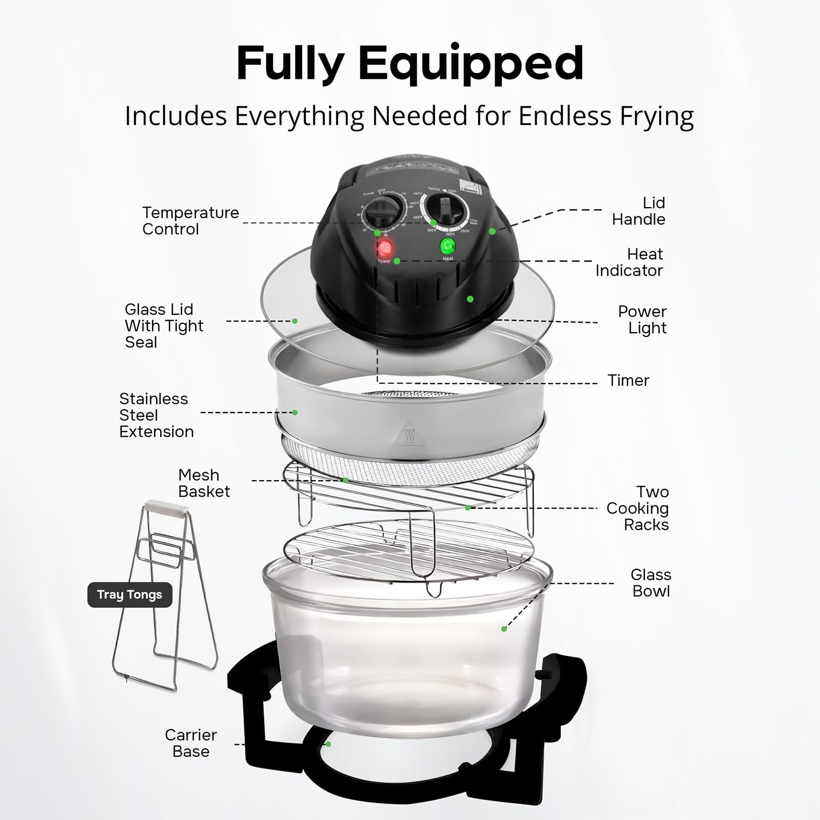 Flying APSARAS toasted rack enables even toasting of bread and snacks.