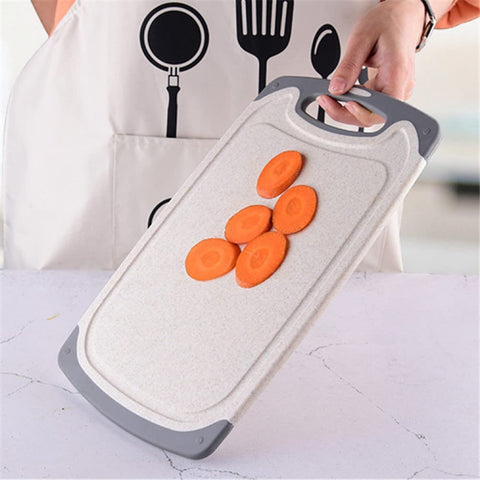 FLYINGSEA 3-piece cutting boards dishwasher-safe symbol, easy cleaning