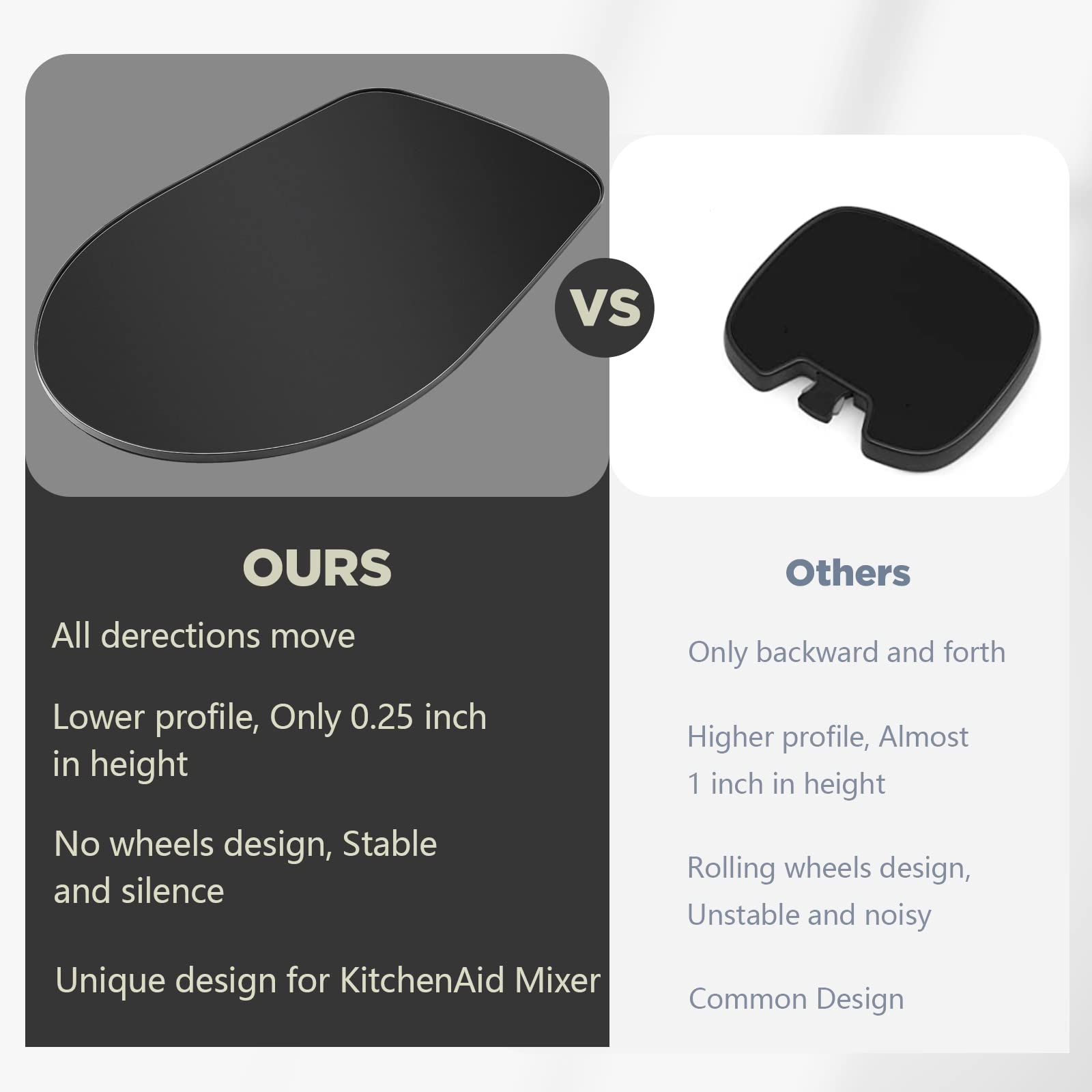 Flyisland metal design offers durability and an elegant look for busy kitchens.