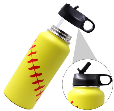 FMYWZS bottle with two lids enables versatile use during workouts and commutes.