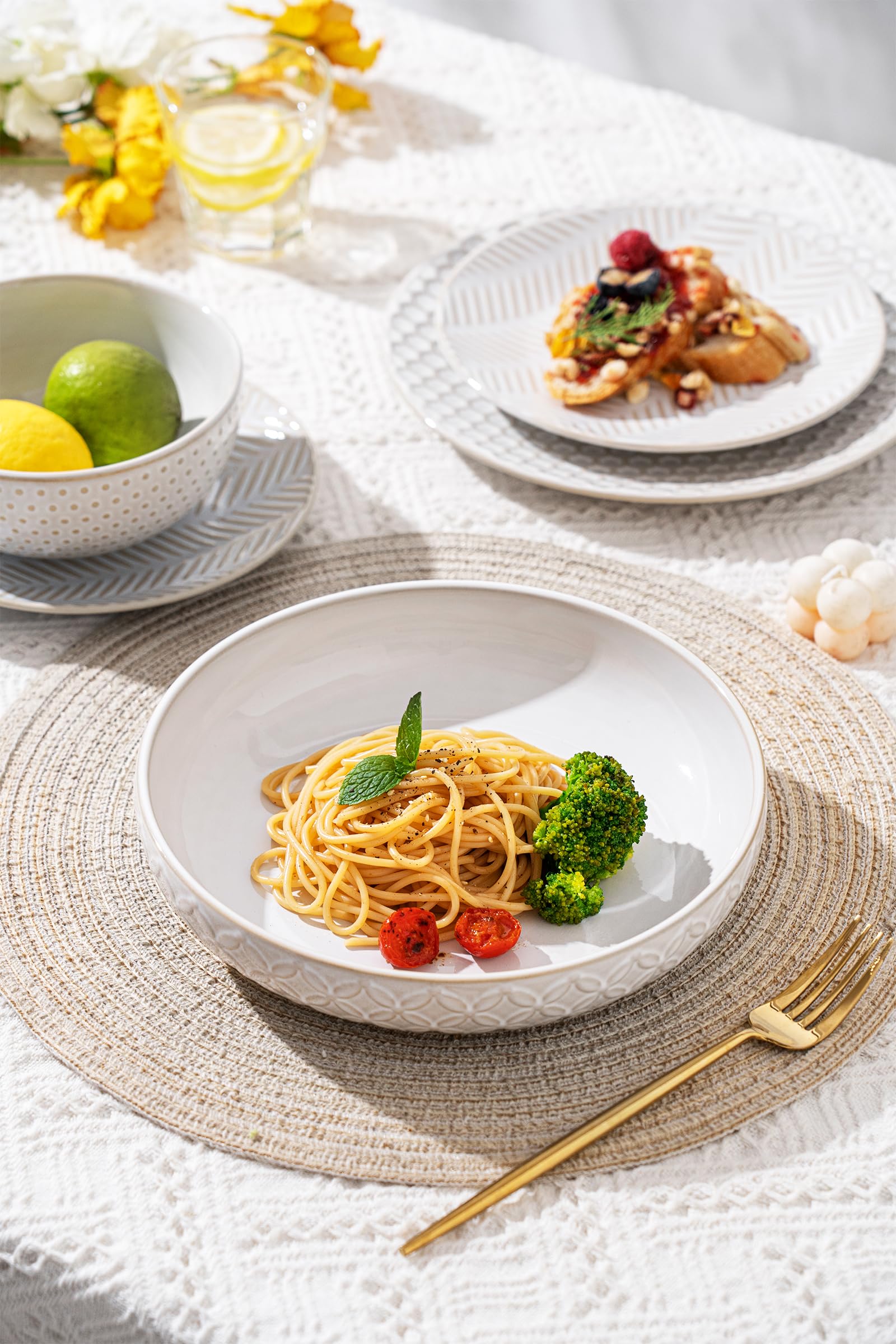 FOBENTA craftsmanship reflects heritage in each handcrafted dinnerware piece.