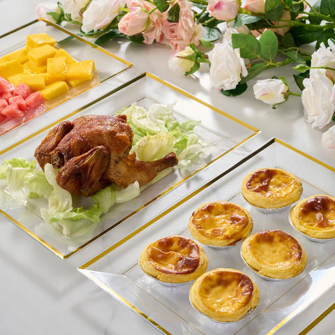 FOCUSLINE cupcake and dessert trays simplify party service.