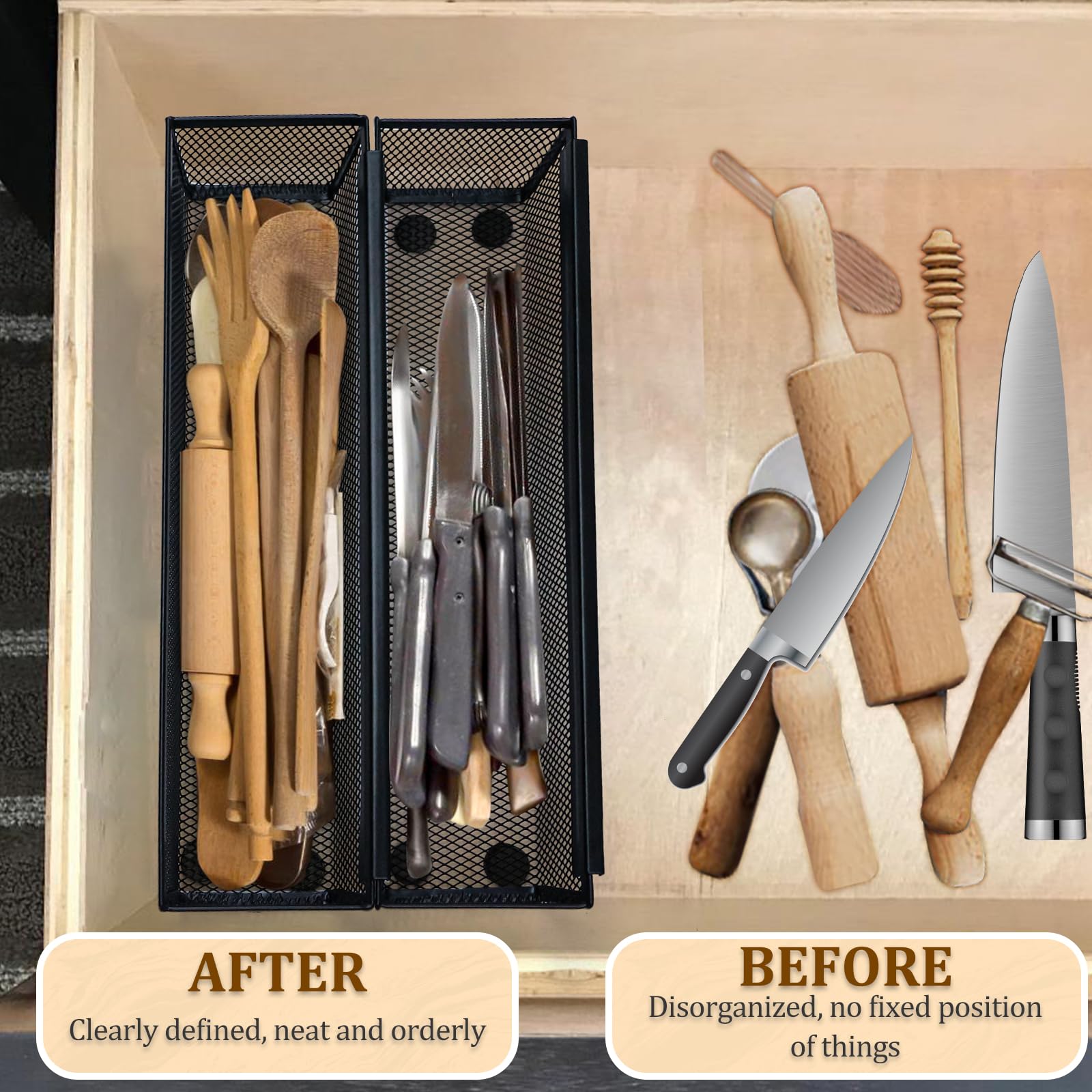 Fodofodo organizer on a kitchen countertop for quick access