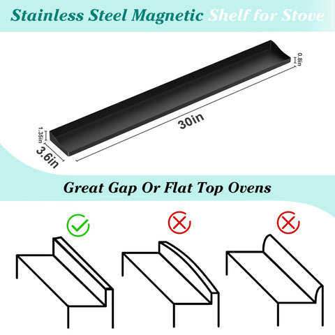 Two oversized magnets provide a strong grip on metal panels.