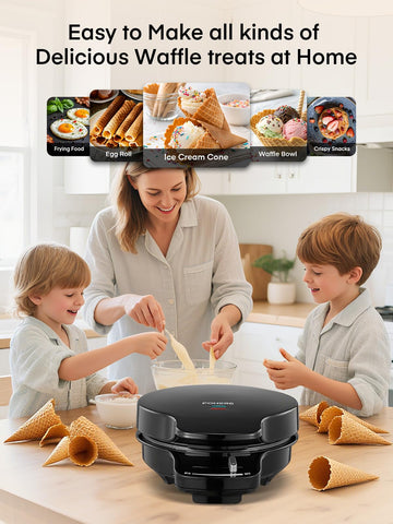 FOHERE supports family-friendly meals and desserts with one machine.
