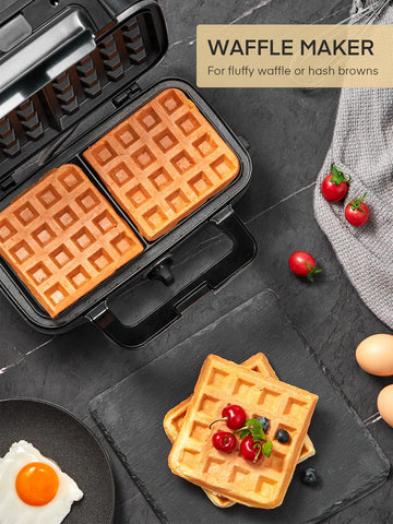 FOHERE large-capacity plates handle multiple servings at once