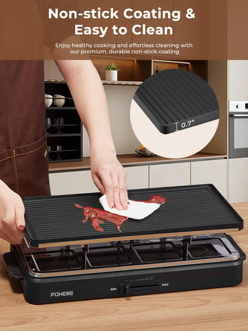 FOHERE indoor-grill perfect for family gatherings and cozy meals