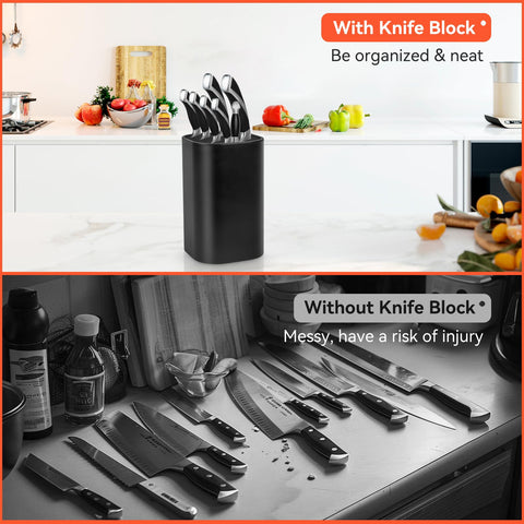 Fohil detachable knife holder with easy-release design for flexible organization.