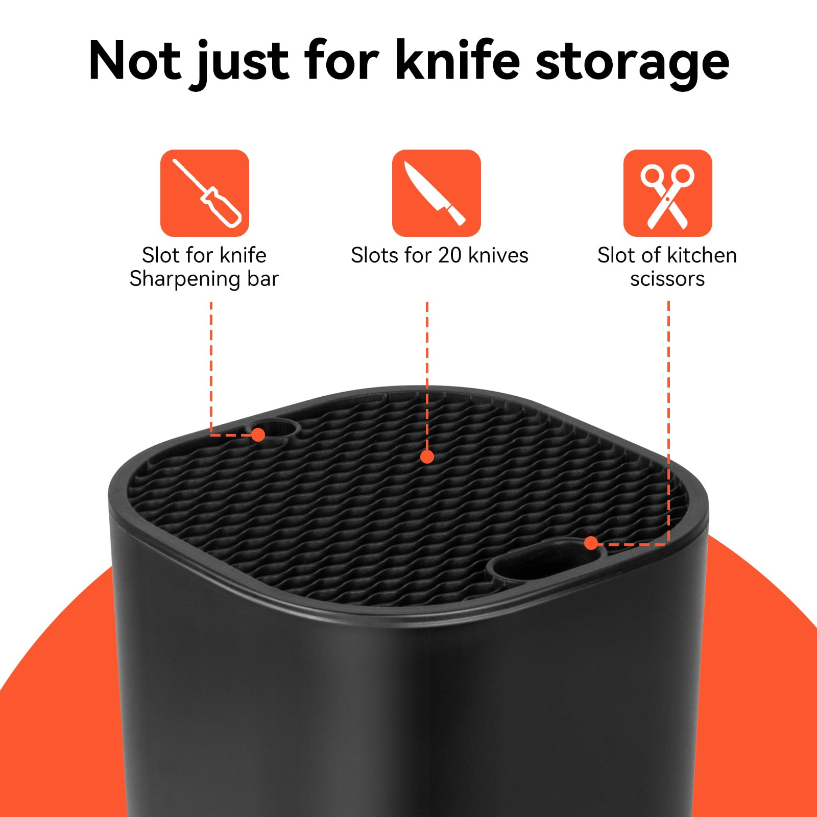 Fohil double wave layer design stabilizes blades and reduces wobble.