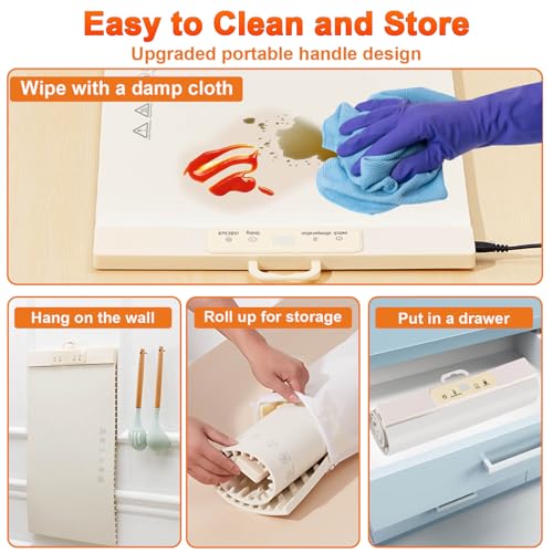Fokzucyo warming mat with storage bag for compact travel