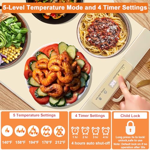 Fokzucyo warming mat with handle for easy transport