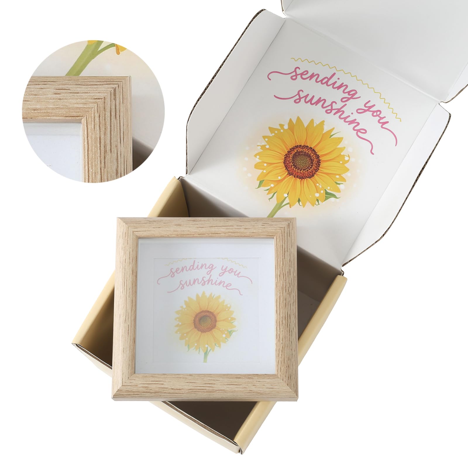 FoldifyZen crochet sunflower ornament adds handmade charm