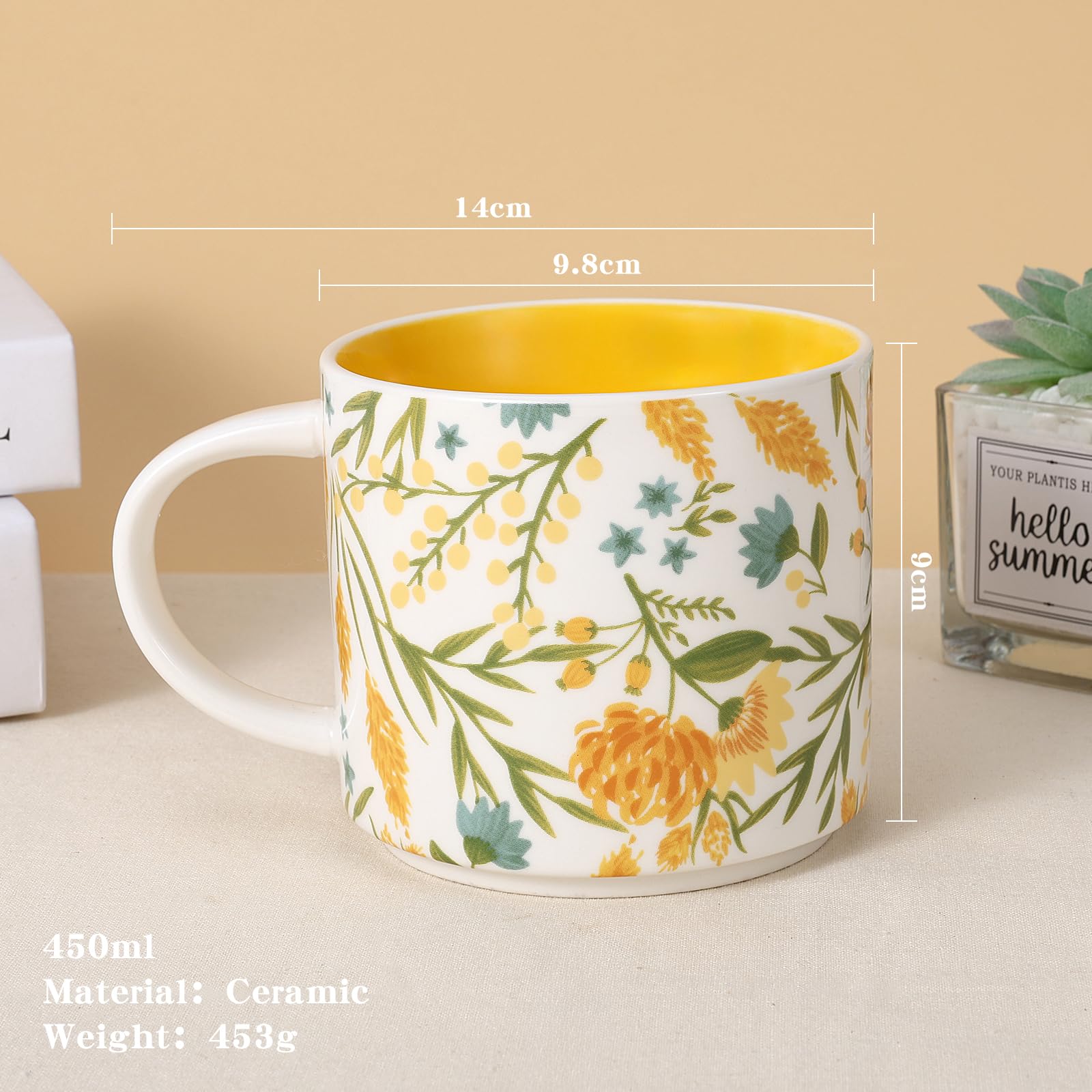 FoldifyZen freesia scented candle for a cozy aroma