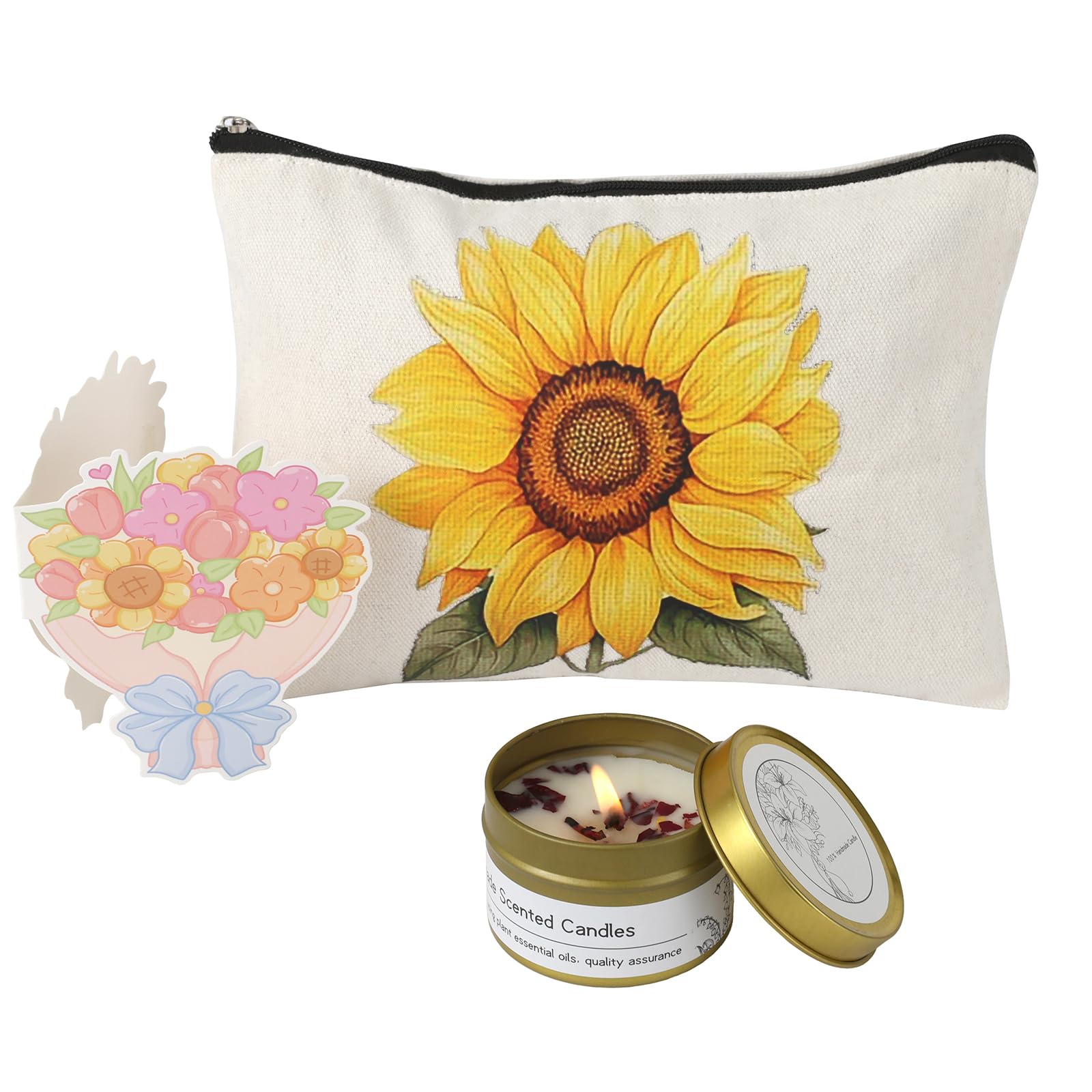 FoldifyZen sunflower gift box packaging ready to gift
